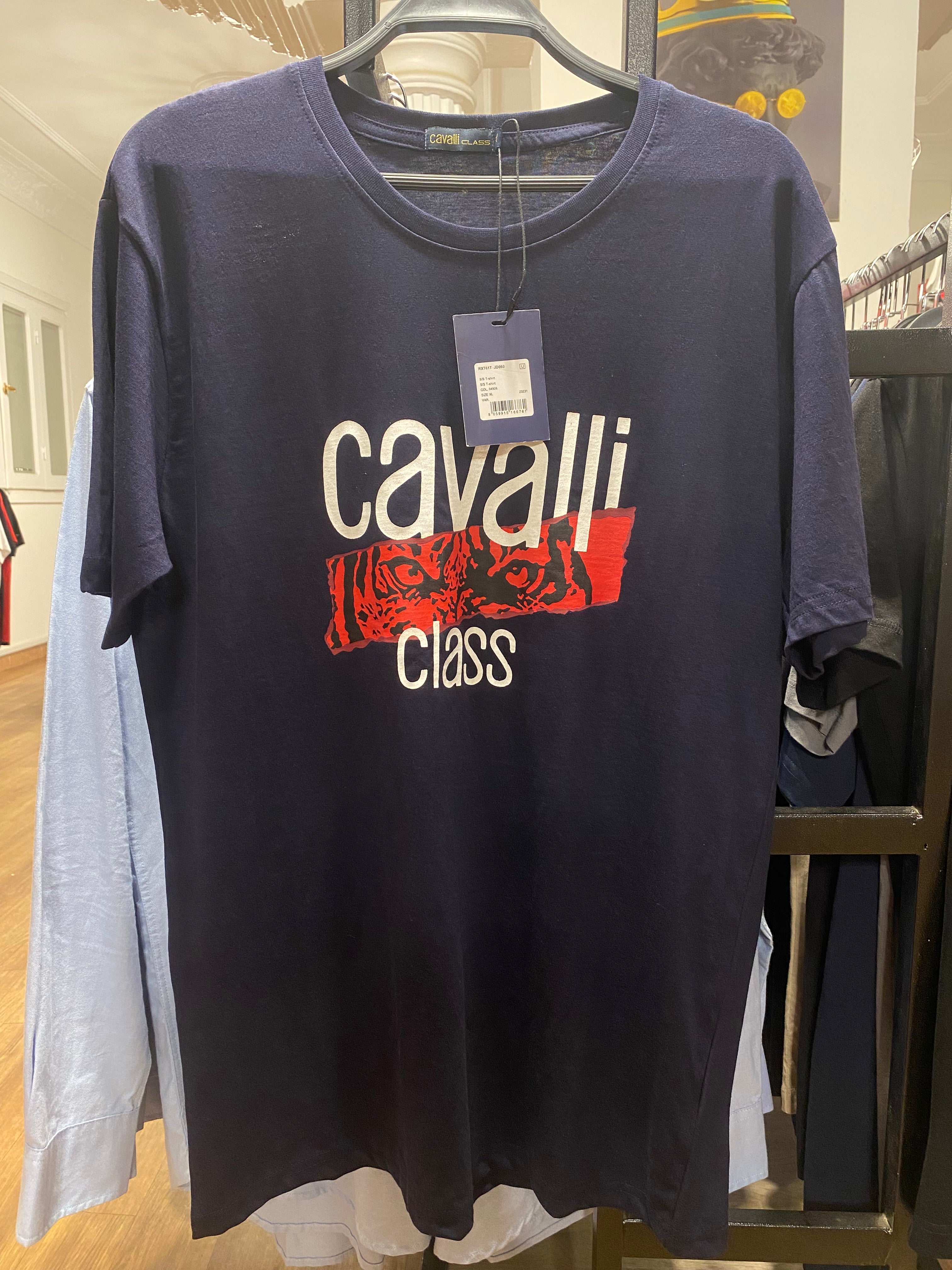 اوريجينال كڤالي كلاس تيشيرت - original cavalli class Tshirt