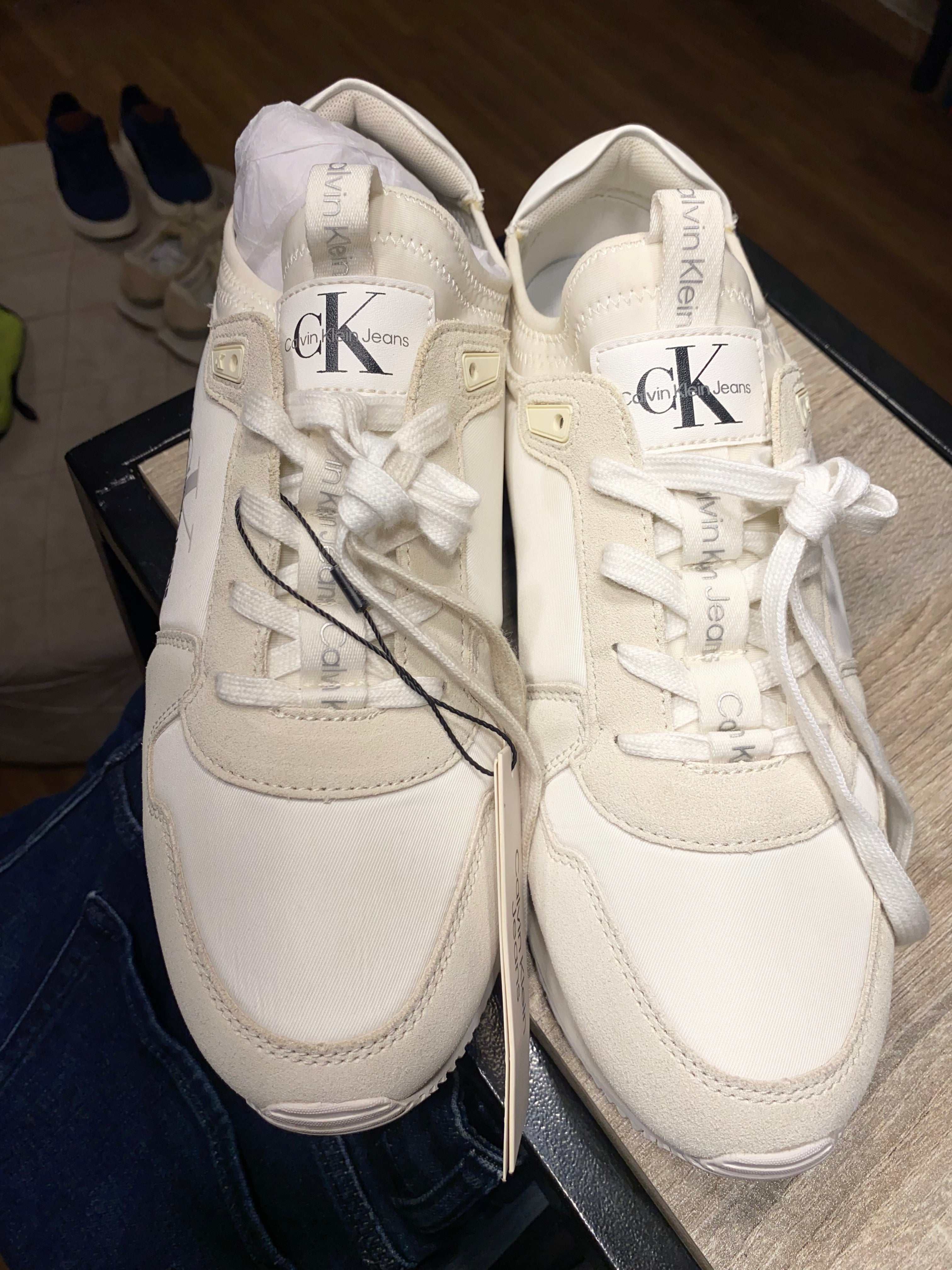 Calvin Klein Runner Sock Laceup NY-LTH