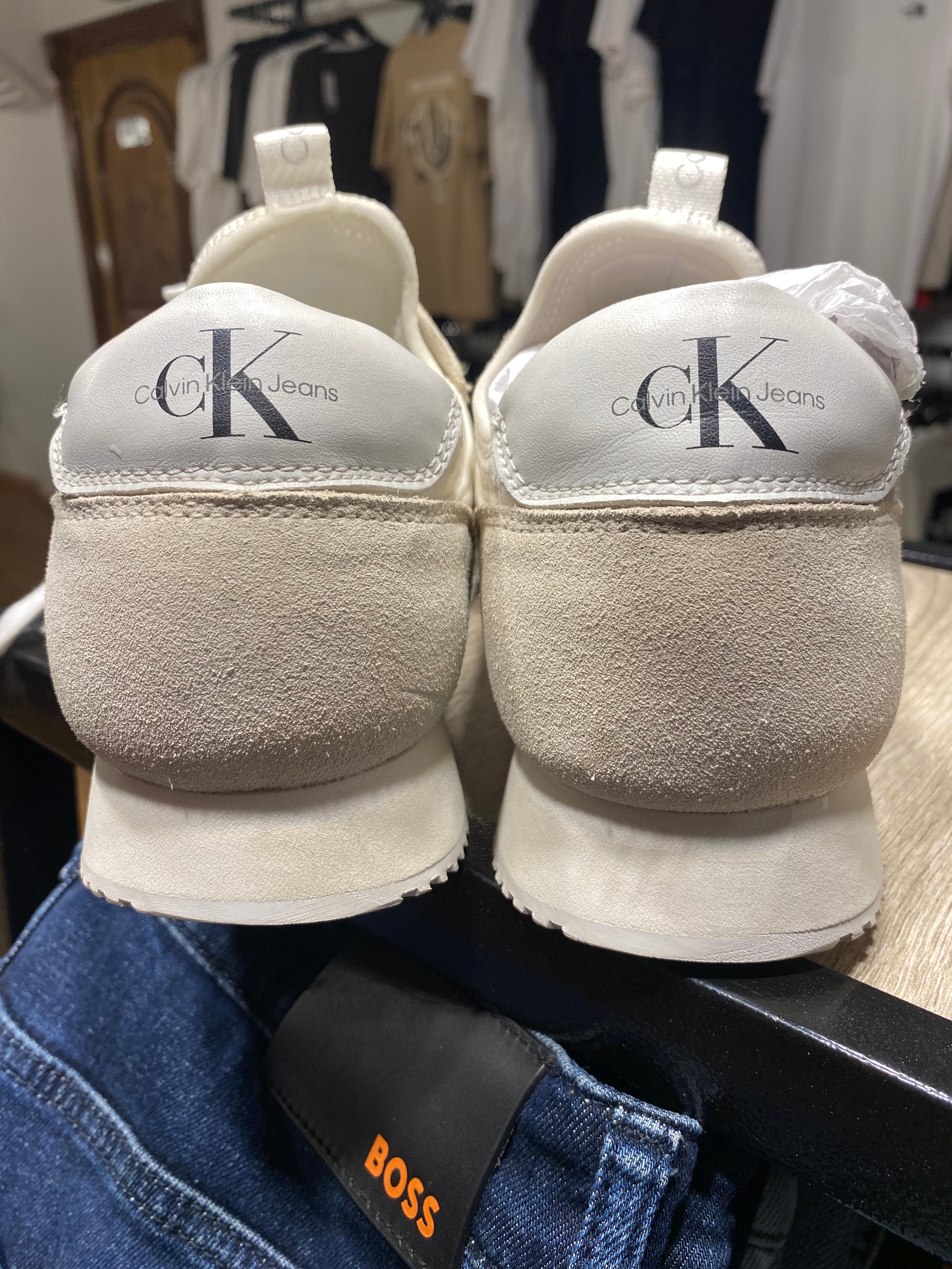 Calvin Klein Runner Sock Laceup NY-LTH