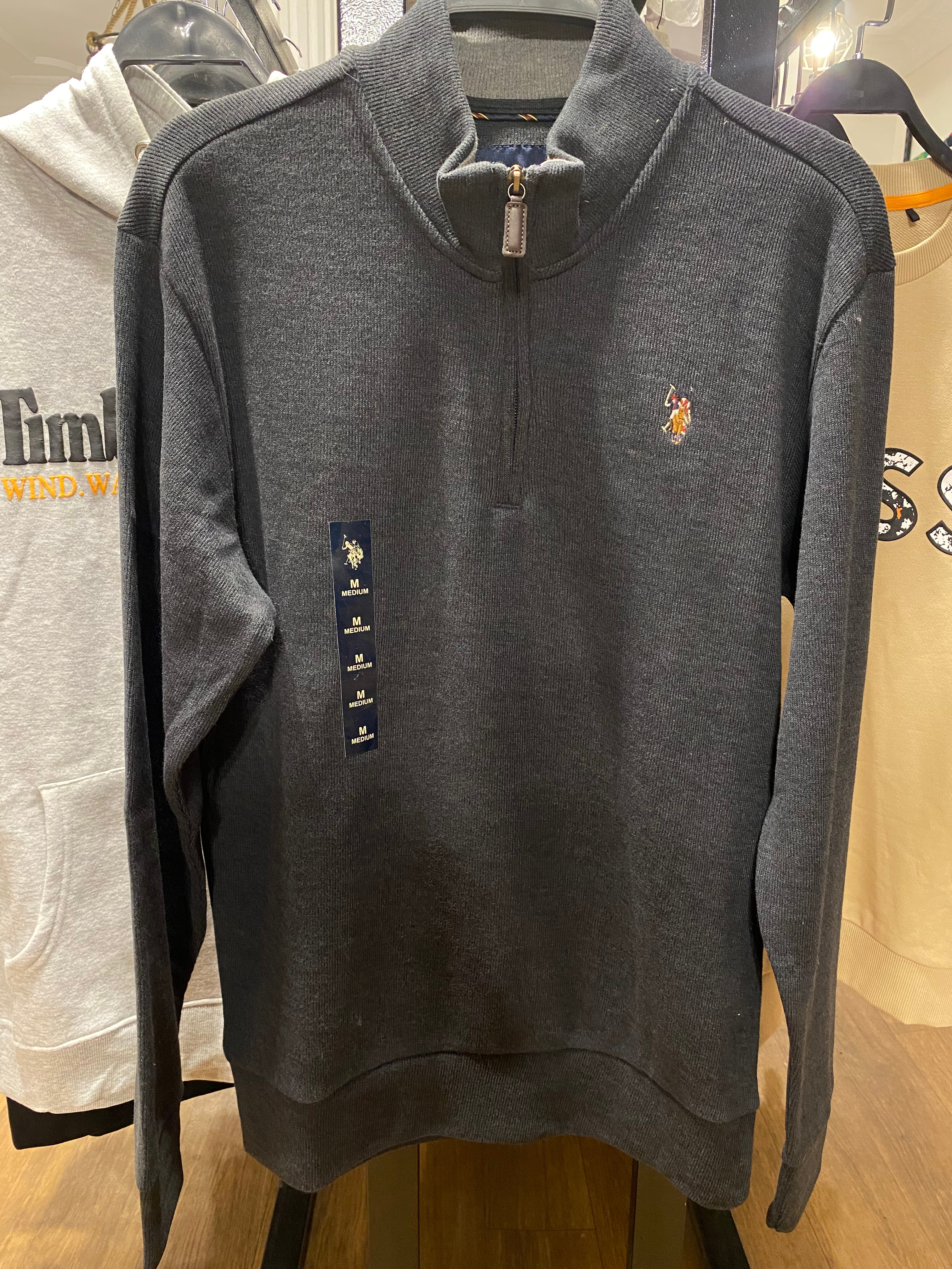 Original USPA Quarter zipper