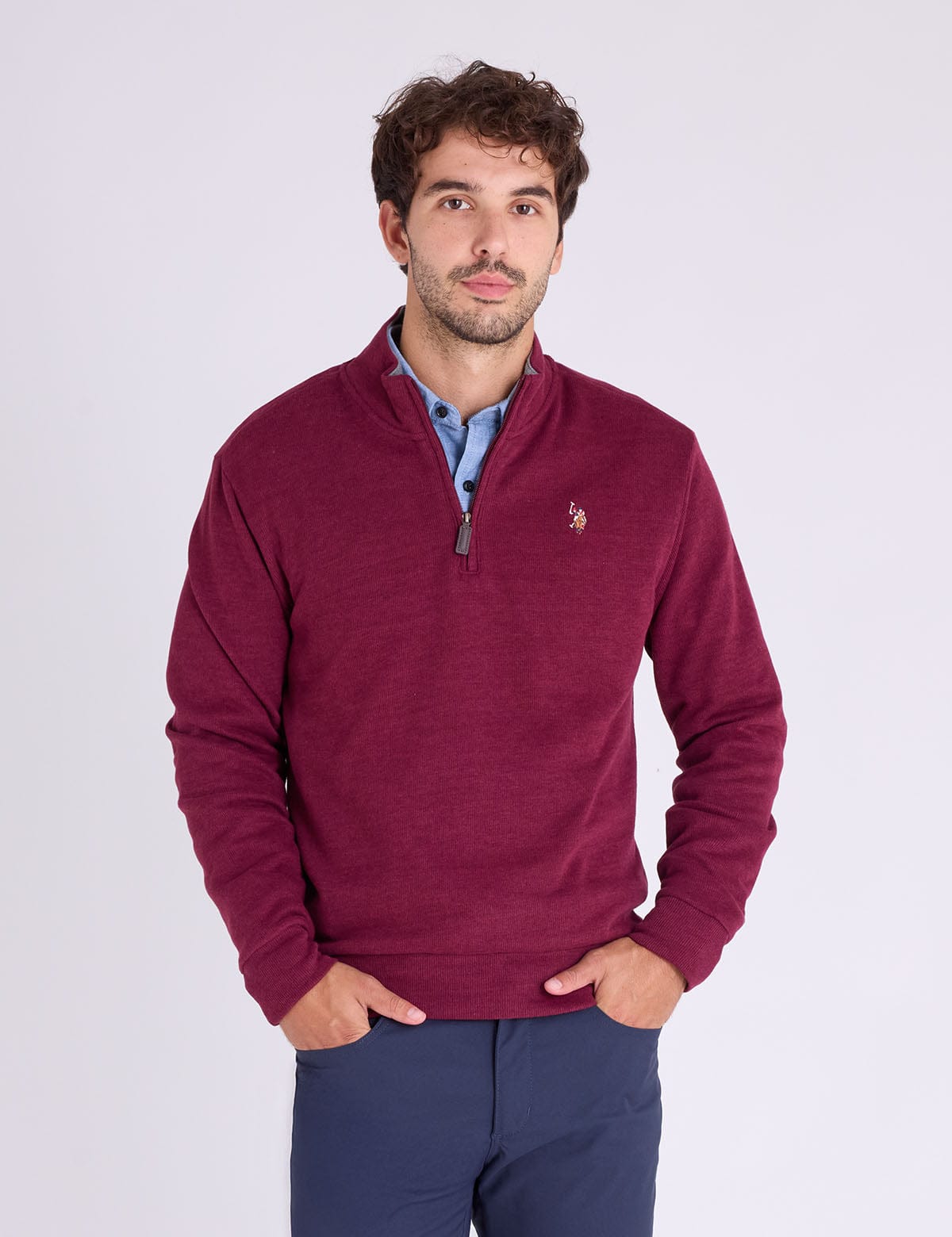 Original USPA Quarter zipper